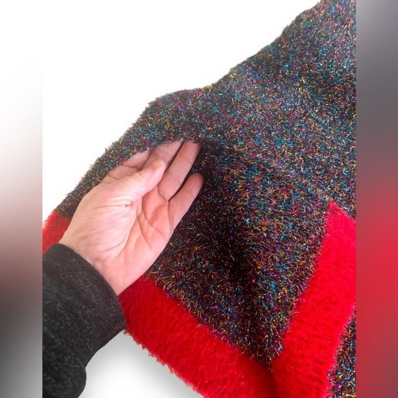 33 Degrees -‎ Long Ugly Christmas Party Sweater Vests Bells Bows - Picture 2 of 3